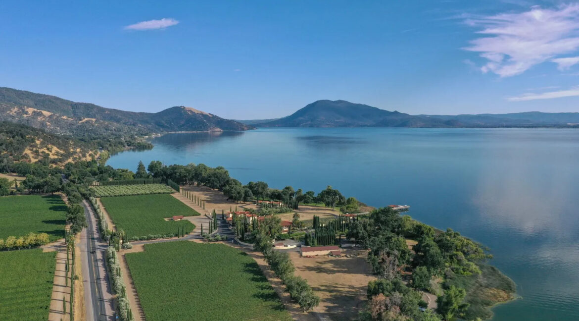 Clear Lake, CA, wine estate property for sale